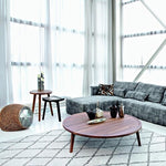 GRAY Round coffee table