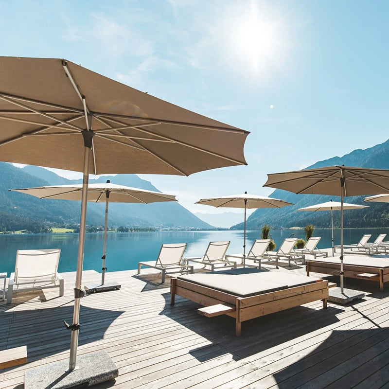 SMART Ø250cm 8-dijelni aluminij premazan prahom