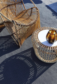 RATTAN Wave lounge chair