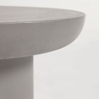 TAIMI Concrete round outdoor side table, Ø 50 cm