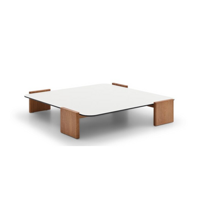 TAO Outdoor coffee table with stoneware top
