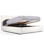 AGRON Tapecirani krevet sa spremnikom i podnicom - Upotpuni prostor