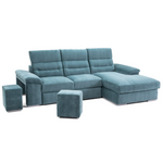 LIKA Sofa s dva taburea - Upotpuni prostor