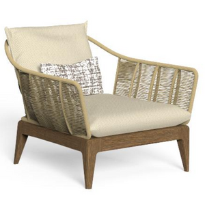 CRUISE Teak outdoor armchair