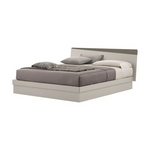 CHARLIE Wooden bed with floor-standing storage base