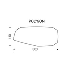 SENATOR KERAMIK Blagovaonski stol u obliku poligona