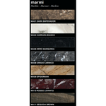 BIARRITZ Blagovaonski stol s mramornom pločom