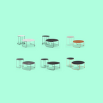 CIRCUIT Stolić za kavu, 59x25 cm