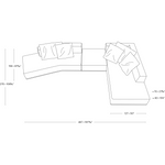 PERRY Kutna garnitura