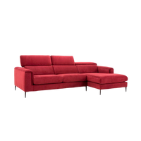 COMFORT 3 seater sofa with adjustable headrest