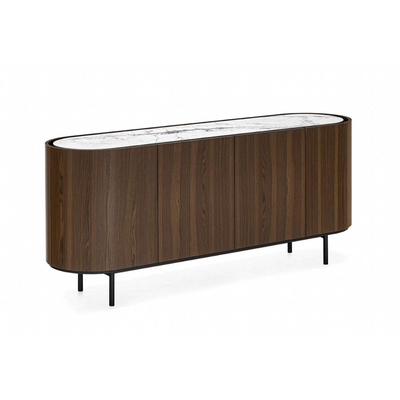 LAKE 4-door sideboard with ceramic top