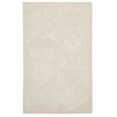 SICALI White jute rug 160 x 230 cm