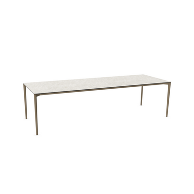 NUDE Outdoor rectangular dining table