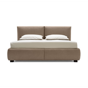 MAGENTA Beds with smoke wooden legs