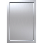 Pro Tepan stainless steel grill with 2 cooking zones