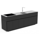 TIKAL Vanjska kuhinja, roštilj + sudoper + neutralna radna ploča