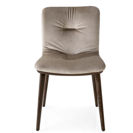 ANNIE Chair with wooden legs