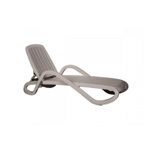 EDEN Sunlounger with armrests
