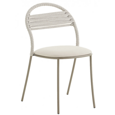 PETALE Ručno tkana stolica s prugastim uzorkom