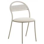 PETALE Ručno tkana stolica s prugastim uzorkom