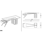 CAVOUR CM Radni stol