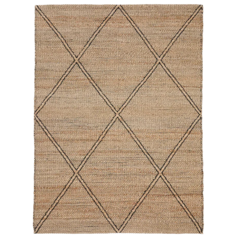 VALLALTA Jute rug, 200 x 300 cm