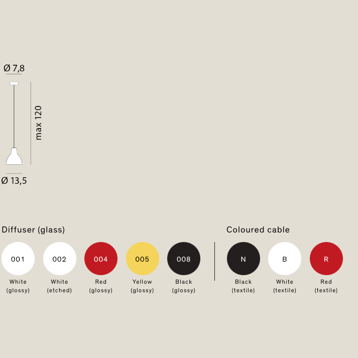 LUXY H5 Viseća lampa