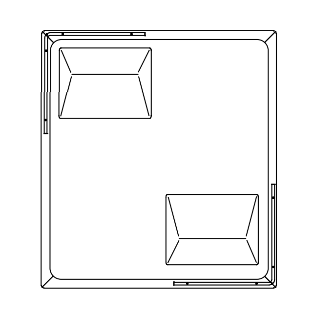 SUNMOON Vanjska ležeća sofa