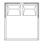 SUNMOON Vanjska ležeća sofa