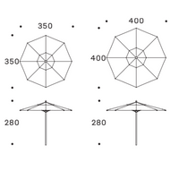 BEACH Round umbrella