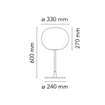 GLO-BALL stolna lampa