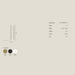 SQUIGGLE F1 Podna lampa