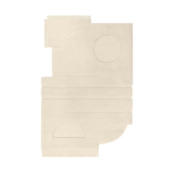 ABSTRACT Organic 01 shape rug