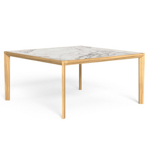 CLEOSOFT Blagovaonski stol od drveta, 150×150