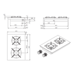 Pro plinska ploča za kuhanje