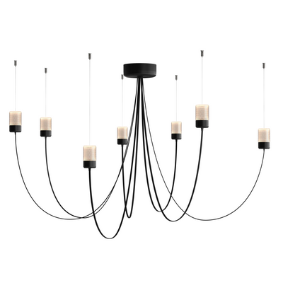 GRAVITY CHANDELIER  lamp 7 lights