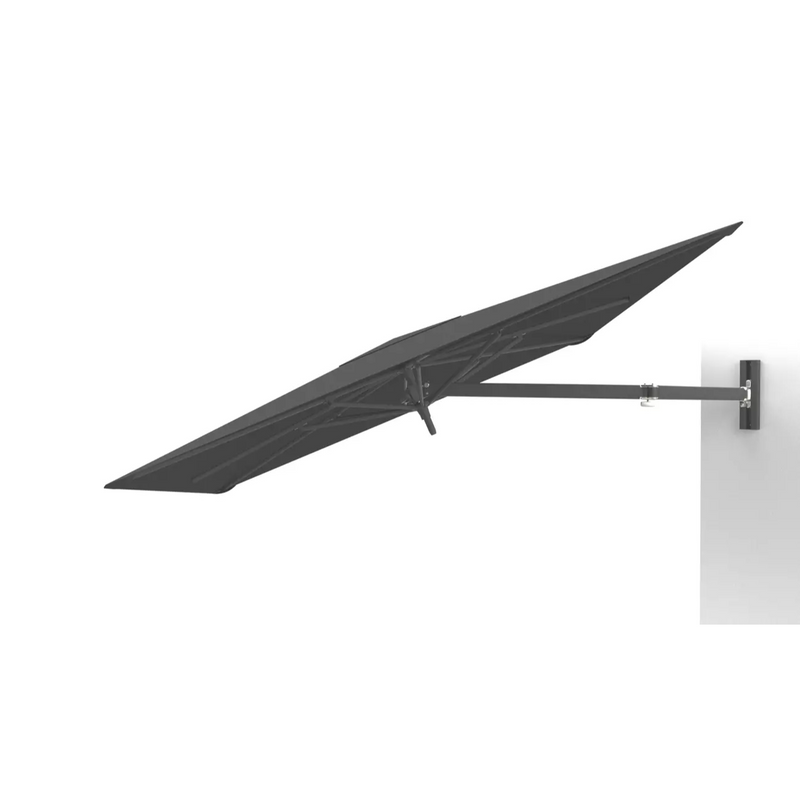 PARAFLEX UX Full Black wall mounted umbrella