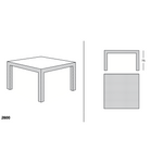 Quaderna 2600 Table
