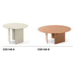 LAGUNE Stolići za kavu s okruglom pločom i staklenom bazom u 2 veličine