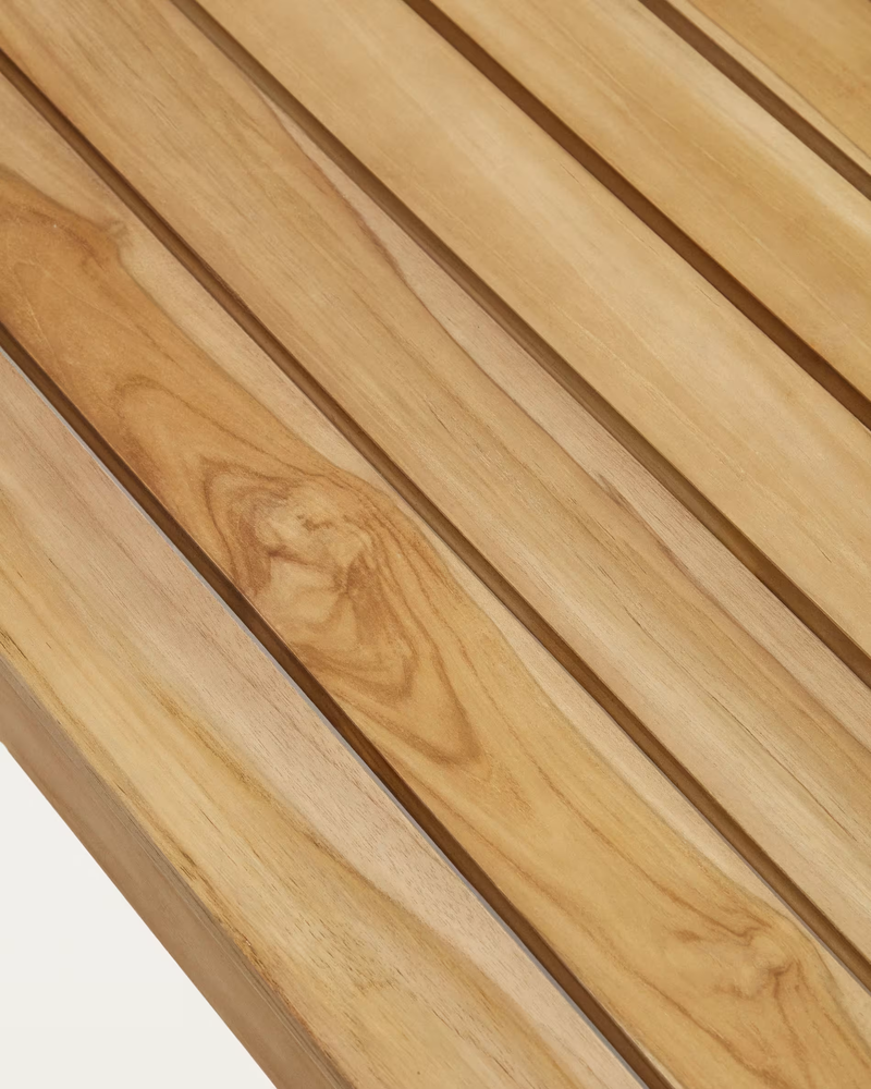 FORCANERA Stolić za kavu od masivne tikovine, 150 x 71 cm