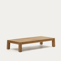 FORCANERA Coffee table in solid teak, 150 x 71 cm