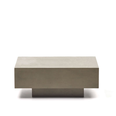 RUSTELLA Cement coffee table, 80 x 60 cm