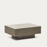 RUSTELLA Stol za kavu od cementa, 80 x 60 cm