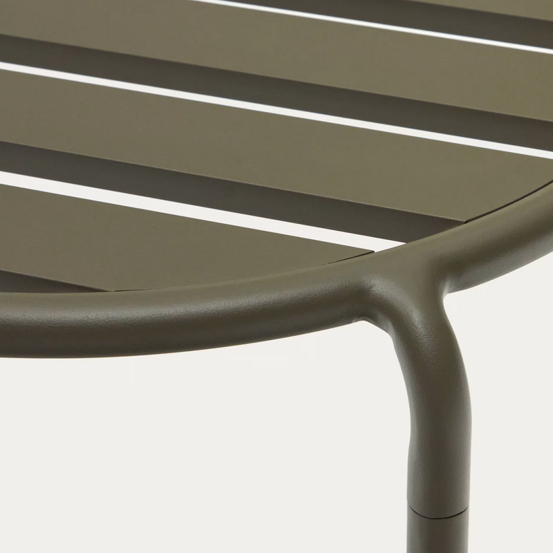 JONCOLS Vanjski aluminijski pomoćni stol s praškasto lakiranom završnom obradom, Ø 60 cm