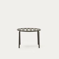 JONCOLS Outdoor aluminium side table with powder coated finish, Ø 60 cm