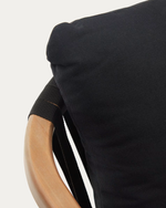 MALARET Sklopiva stolica od punog eukaliptusa i bež užadi, FSC