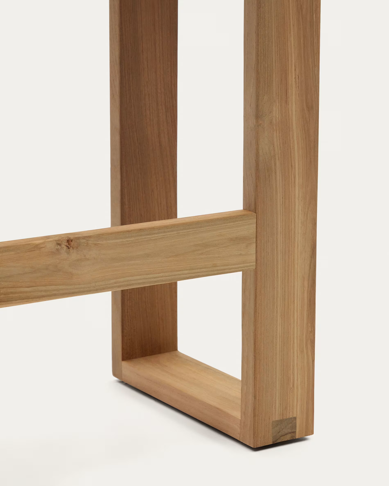 CANADELL Vanjska klupa od čvrste reciklirane tikovine, 170/130 cm