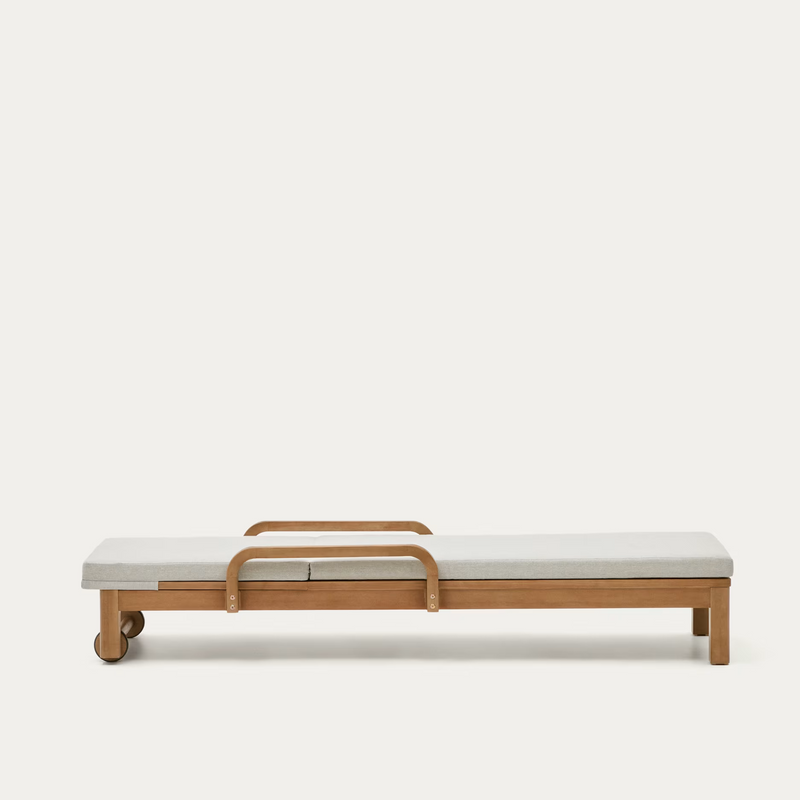 SONSAURA Ležaljka za sunčanje od punog drva eukaliptusa