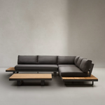 TOSQUETA Set - vrtni kauč s 5 sjedećih mjesta i stolić za kavu