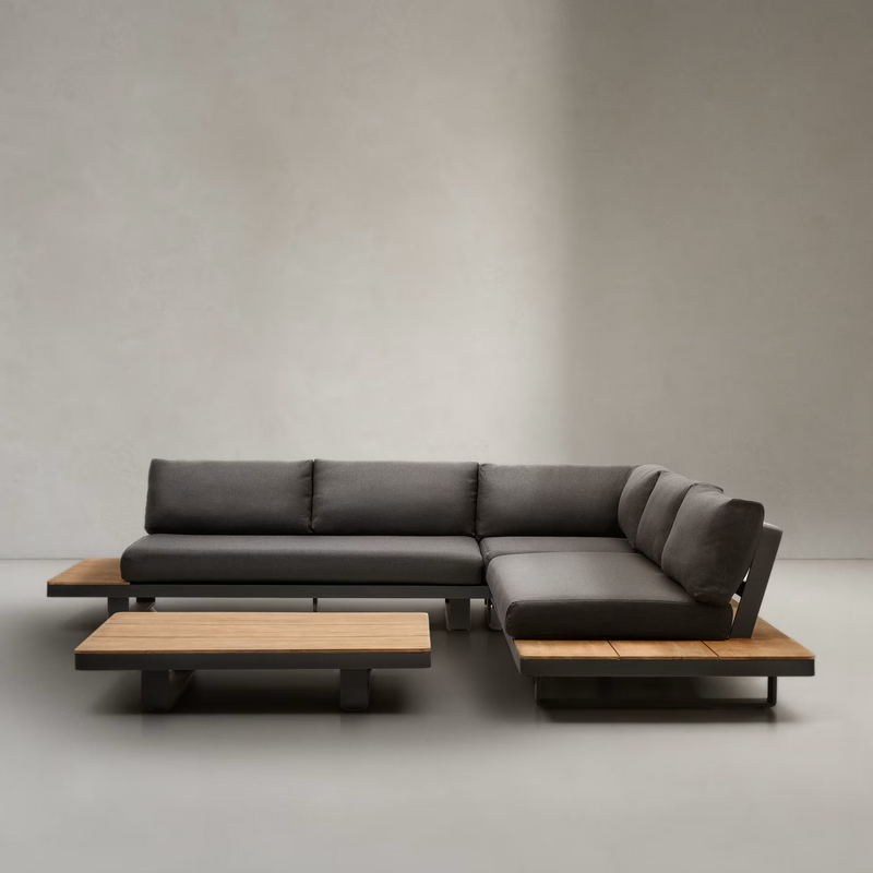 TOSQUETA Set - vrtni kauč s 5 sjedećih mjesta i stolić za kavu